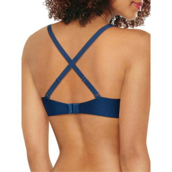 Maidenform One Fabulous Fit Demi T-Shirt Bra Size 40B Navy Blue Style DM7543 - Picture 9 of 9